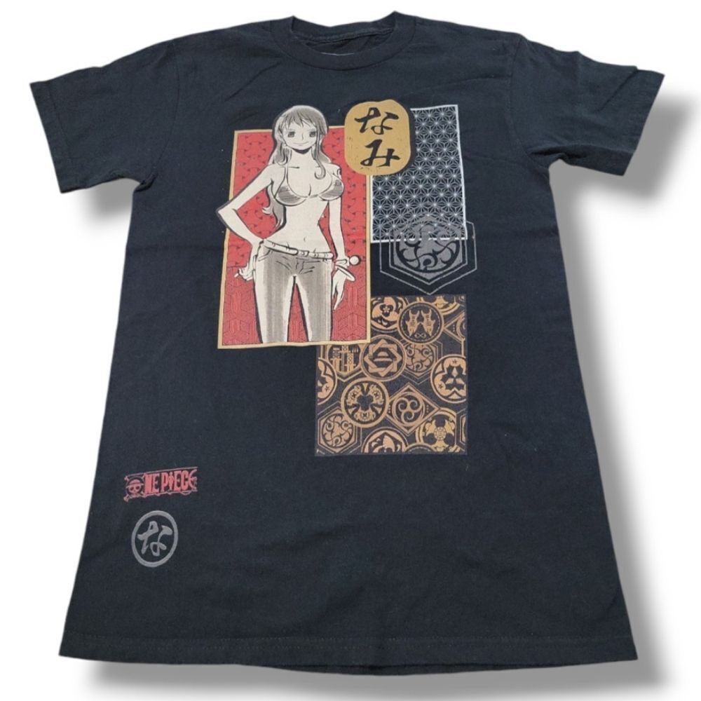 Atsuko Shirt Size Small S Nami Black Tee Anime Graphic Tee Graphic Print T-Shirt